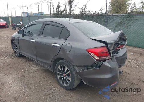 2014 Honda Civic Ex z USA, uszkodzony, nr VIN 19XFB2F86EE081002